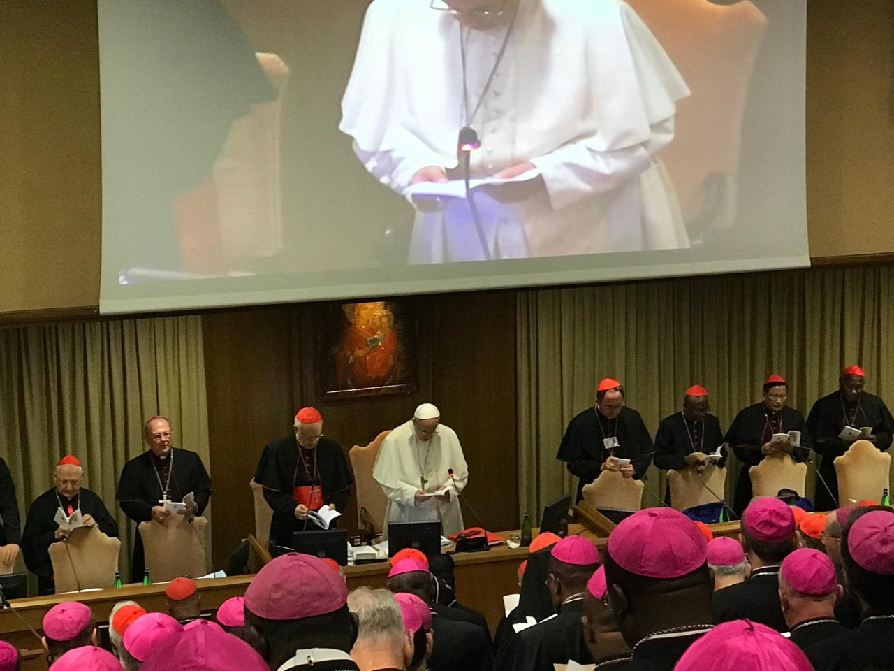 Discorso del Santo Padre Francesco alla 1ª Congregazione Generale della XV Assemblea del Sinodo dei Vescovi