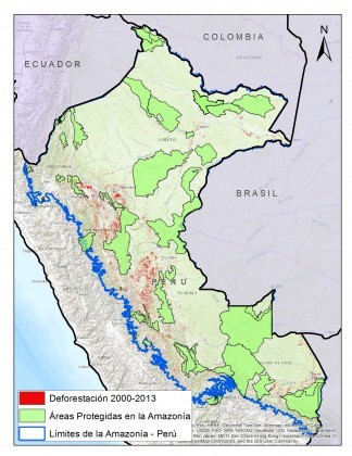 amazonia en peru mapa - 324x420