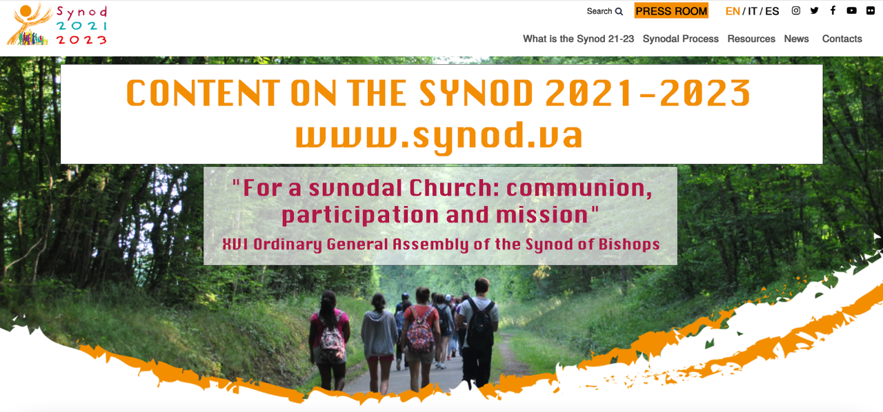 Go to the synodal process website