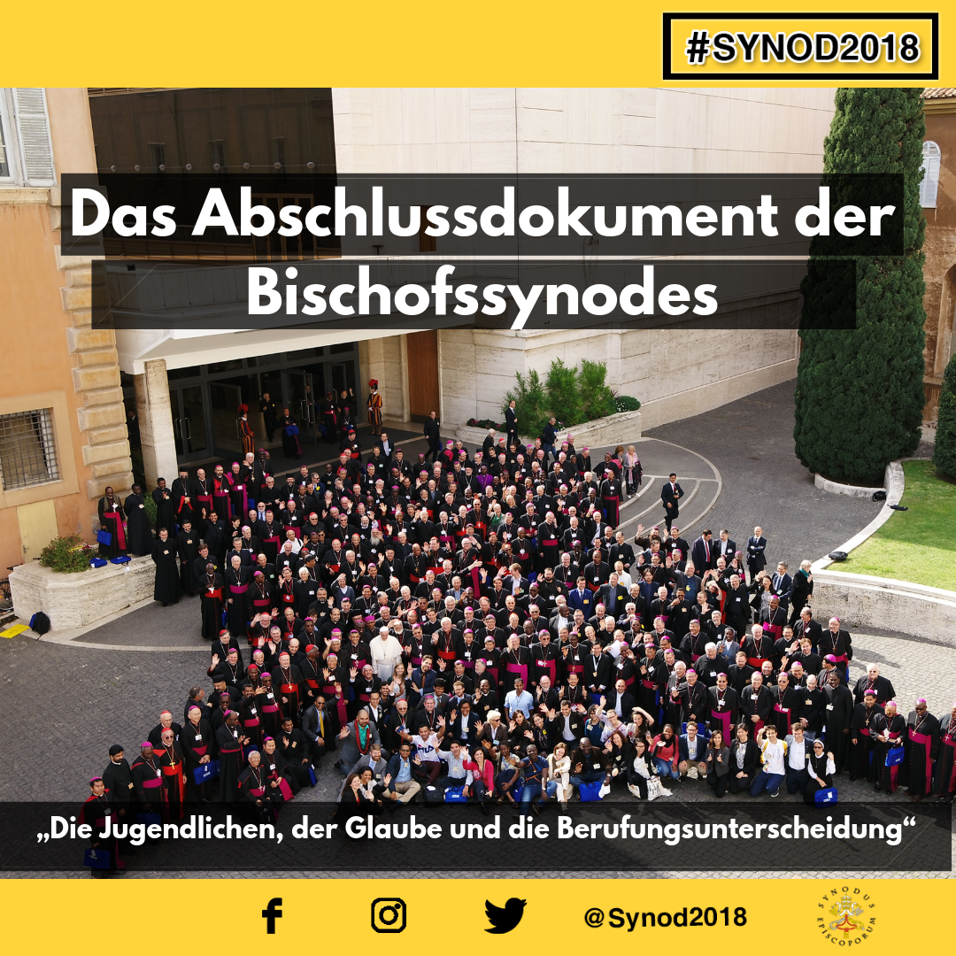 Das Abschlussdokument der Bischofssynode in deutscher Sprache
