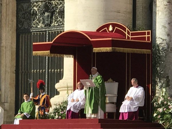 papa francisco omilia inizio sinodo