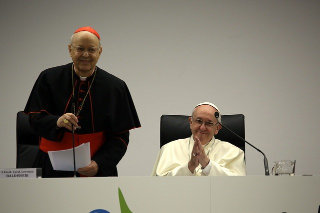 cardinal baldisseri e il papa francisco